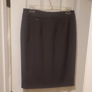 Kasper Gray Pencil Skirt